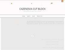 Tablet Screenshot of cazenoviacutblock.com